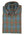 Viyella Teal and Brown Plaid Made in Canada Shirt
