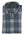 Viyella Navy and White Plaid Made in Canada Shirt