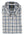 Viyella Chambray Blue and Brown Made in Canada Plaid Shirt