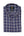 Viyella Chambray Blue and Brown Plaid Made in Canada Shirt