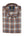 Viyella Cream and Blue plaid Made in Canada Shirt