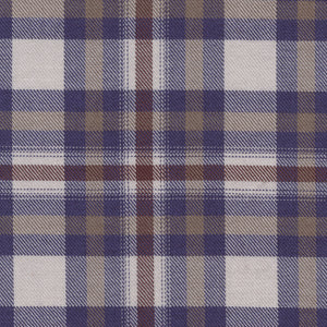 Viyella Made in Canada Grey and Navy Plaid Shirt