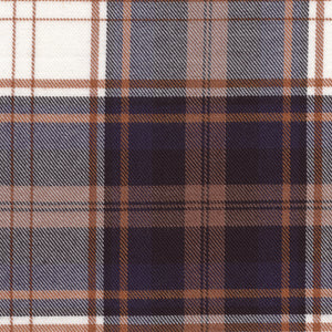 Viyella Made in Canada Brown and White Plaid Shirt
