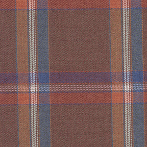 Viyella Chemise à carreaux marron-pécan fabriquée au Canada