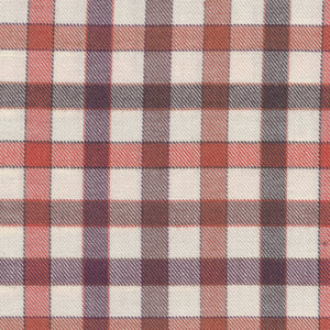 Viyella Made in Canada Orange Cream Check Shirt