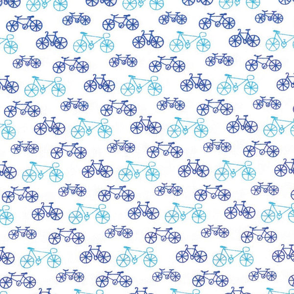 Chemise de vélo bleue fabriquée au Canada 