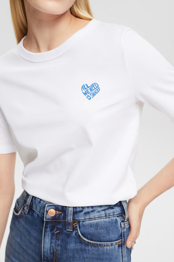 Esprit T-Shirt with Heart Print
