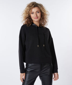 Sweat à capuche en modal Esqualo