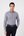 Leo Chevalier Fitted Non Iran Micro Check Dress Shirt with Stretch