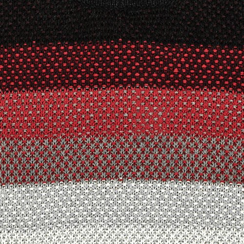 Leo Chevalier Italian Made Red and Black Crew Neck Sweater