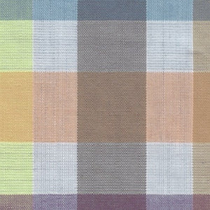 Leo Chevalier Non-Iron Short Sleeve Pastel Multi Plaid Sport Shirt