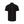 Chemise de sport en tissu tricoté noir uni Leo Chevalier