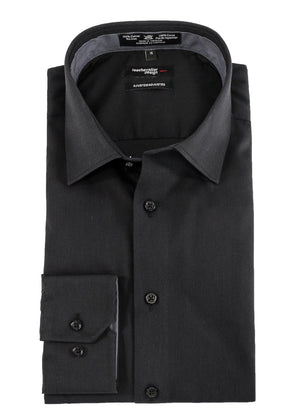 Coupe ajustée pour homme 100 % coton sans repassage