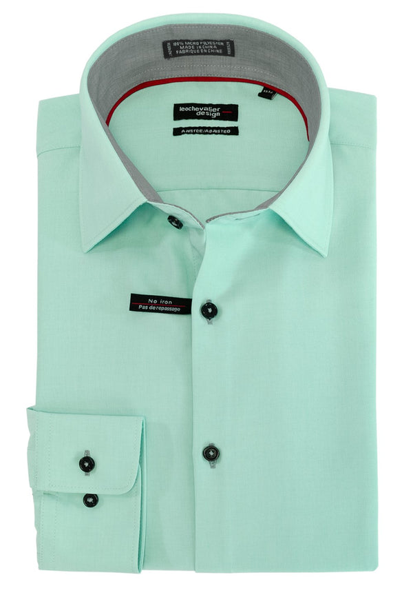 Micro Polyester Adjusted Fit Dress shirt
