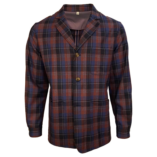 Viyella 100% Wool Blazer Shirt Jacket