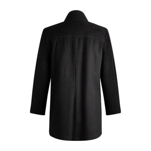 Viyella 6 Button Wool Cashmere Blend Coat with Zip out Wind Blocker