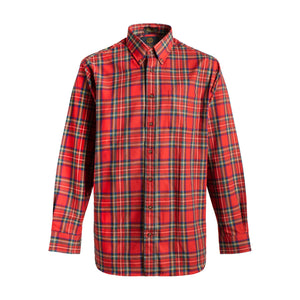 Viyella Royal Stewart Chemise de sport boutonnée fabriquée au Canada