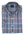 Chemise à carreaux gris Leo Chevalier 100 % coton infroissable