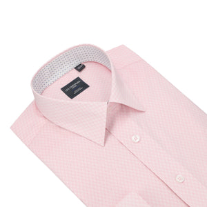 Chemise habillée 100 % coton, coupe ajustée, sans repassage, pour hommes