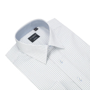 Chemise habillée Leo Chevalier, coupe ajustée, 100 % coton, infroissable