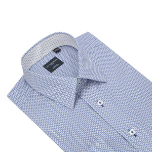 Chemise habillée 100 % coton, coupe ajustée, sans repassage, pour hommes
