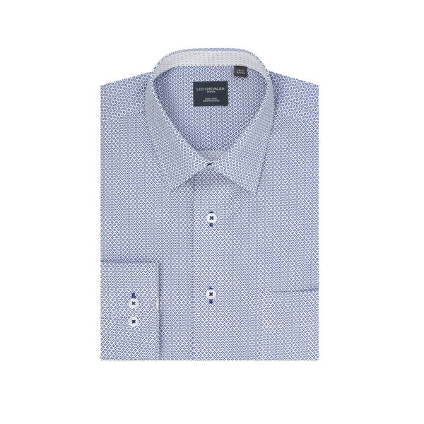 Men’s Adjusted Fit  100% Cotton Non-Iron Dress Shirt