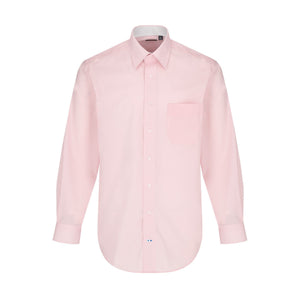 Col italien, coupe classique, 100 % coton, sans repassage, pour hommes